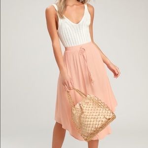 Lulus tassel skirt new